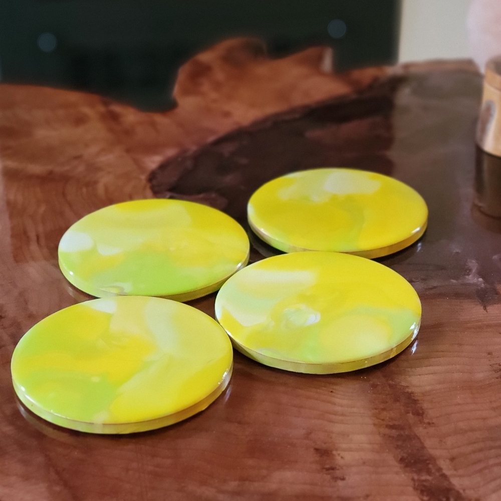 Abstract Art Coaster Set